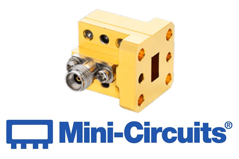Mini Citcuits - Hochwertige Adapter vom rechtwinkeligem Hohlleiterprofil zum Koaxialanschluss mit 2,92mm-F-Anschluss<br>WR28-KFR+