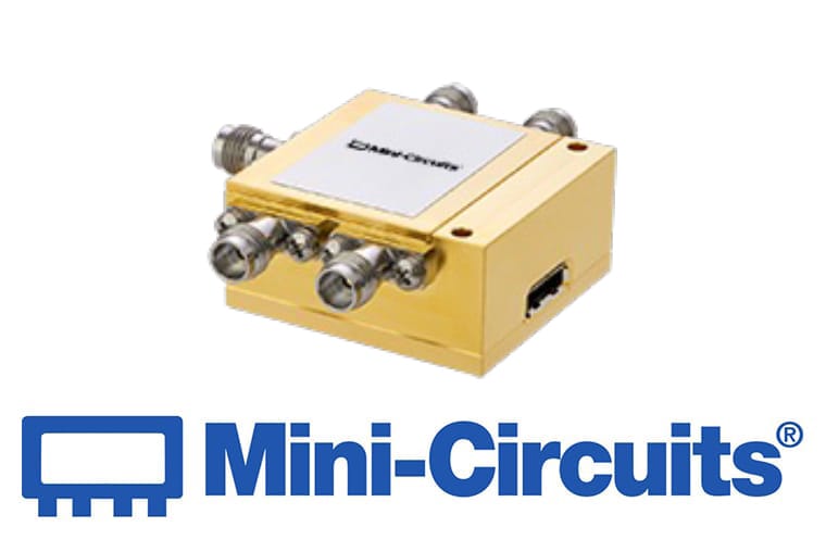 Mini Citcuits - Elektronischer 4-fach-Umschalter für den Frequenzbereich von 10 – 67 GHz, 50 Ohm<br>ZSW4-E673+
