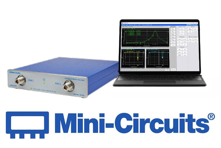 Mini Citcuits - PC-gestützter 2-Port-Vektor-Analyzer von 300 kHz – 6 GHz<br>eVNA-63+